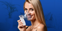 Tichý membránový inhalátor VITAMMY MESH 1 Mesh technologie, USB nabíjení